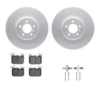 R1 Concepts WDWH1-31085 Brake Rotor- Carbon Coated W/ Ceramic Pads & Hdw